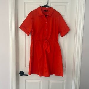 GAP NWT MIDI Dress with pockets Size L